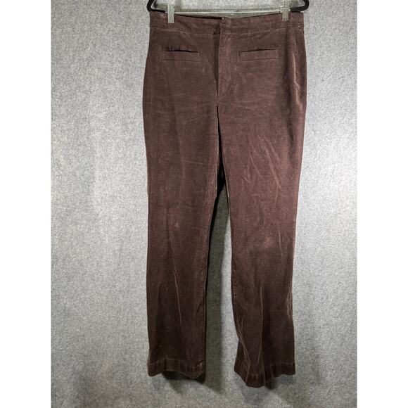 & Other Stories Paris Atelier Pants Women 12 (44 EUR) Brown Corduroy Bootcut - Picture 1 of 9